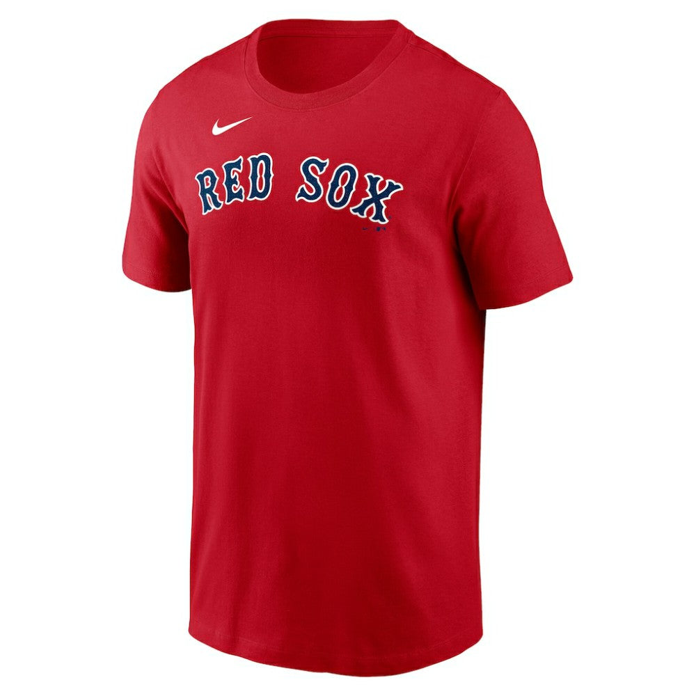 Alex Bregman Boston Red Sox Nike Fuse Name & Number T-Shirt - Red T-shirts