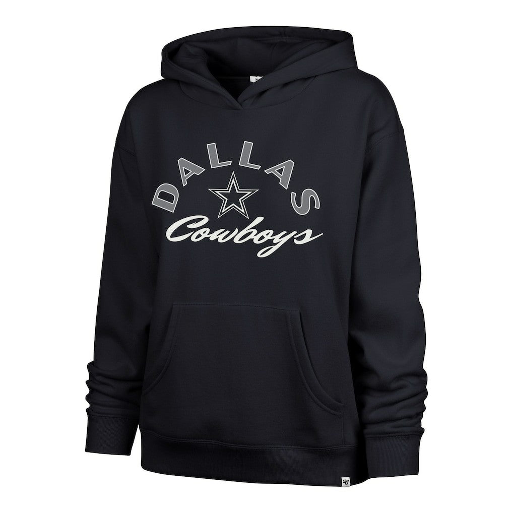 Dallas Cowboys '47 Women's Whirlwind Naomi Pullover Hoodie Navy
