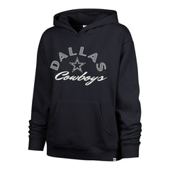 Dallas Cowboys '47 Women's Whirlwind Naomi Pullover Hoodie Navy
