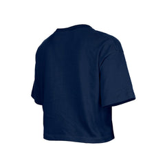 Dallas Cowboys New Era Girl's Flip Sequin Boxy T-Shirt Navy
