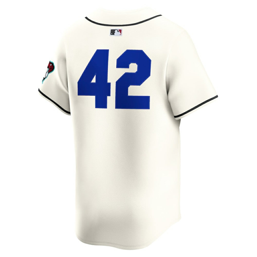 Arizona Diamondbacks Nike Home 2025 Jackie Robinson Day Limited Jersey – Cream Jerseys