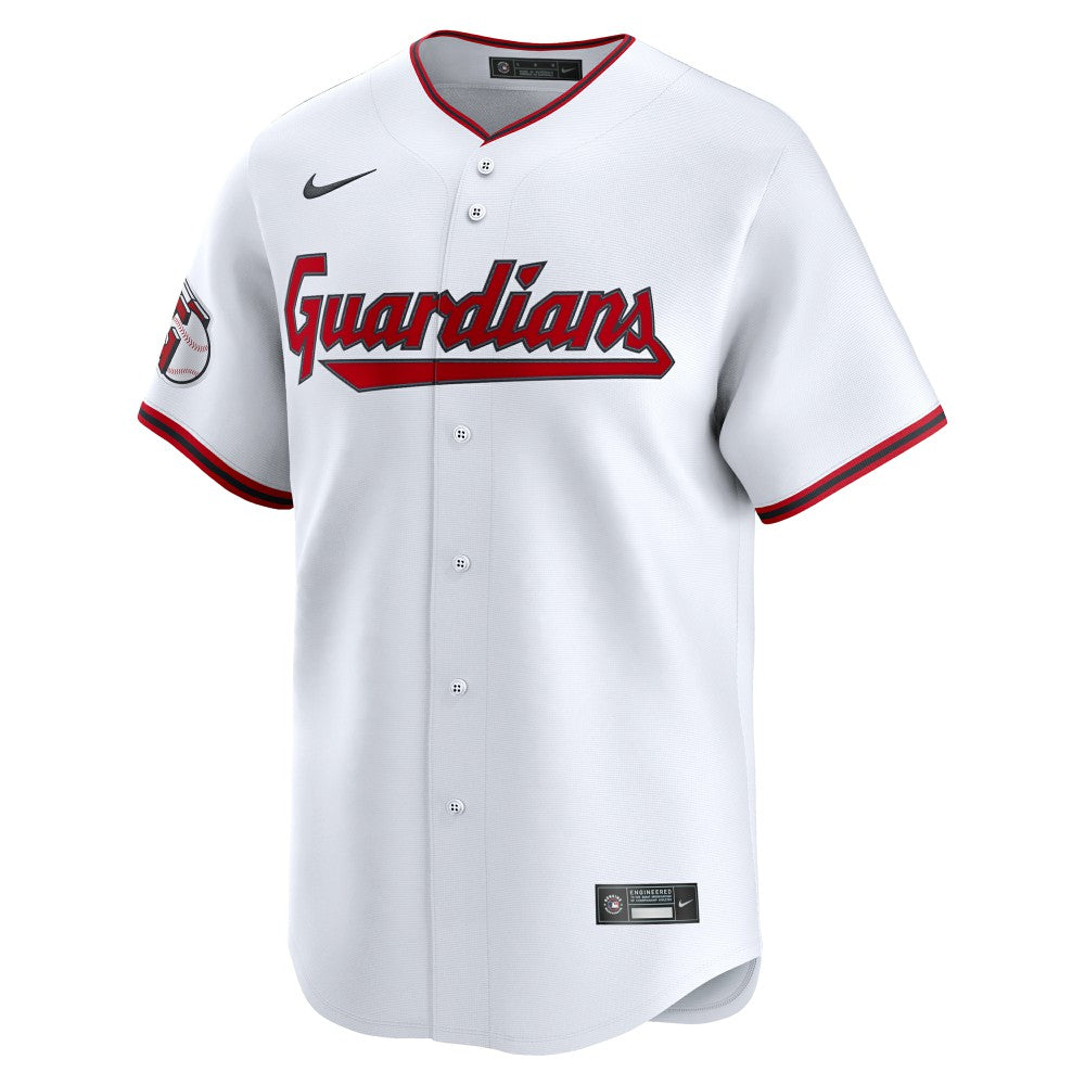 Cleveland Guardians Nike Home 2025 Jackie Robinson Day Limited Jersey – White Jerseys