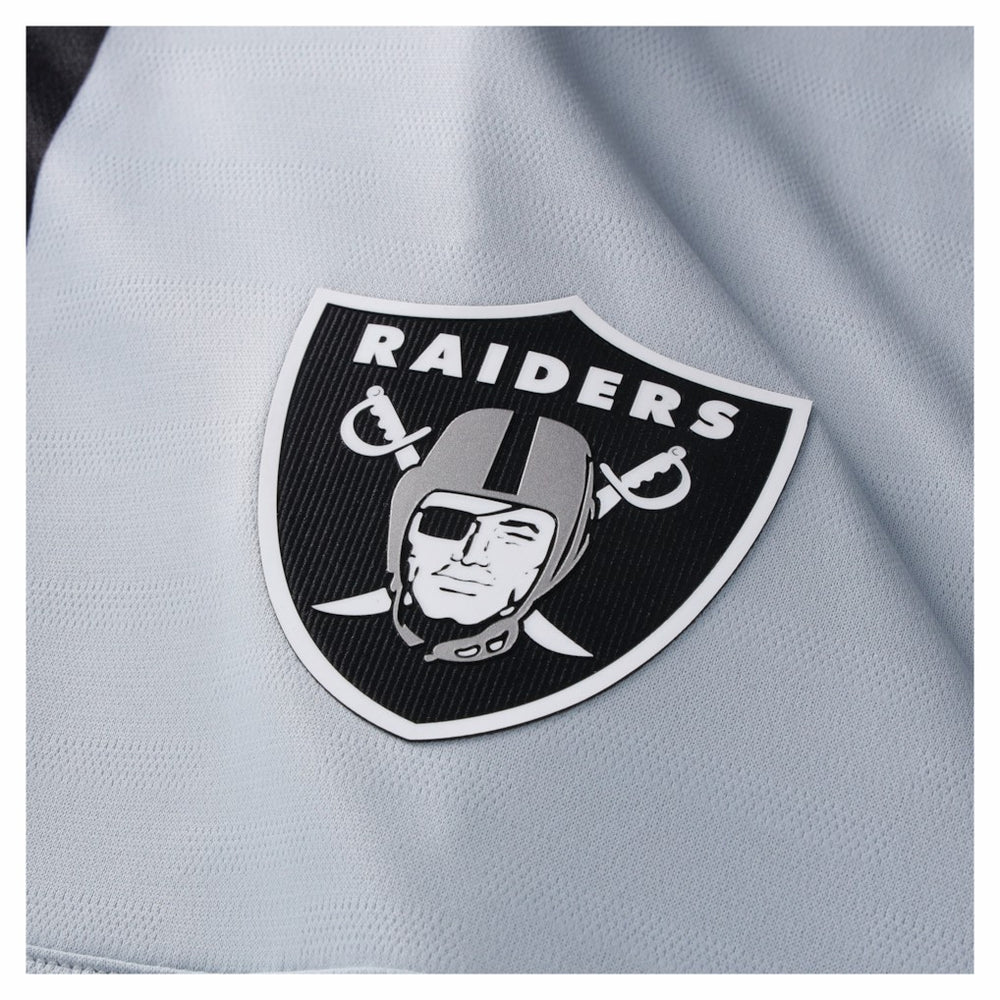 Las Vegas Raiders NFL Football x Football Fan Top Silver