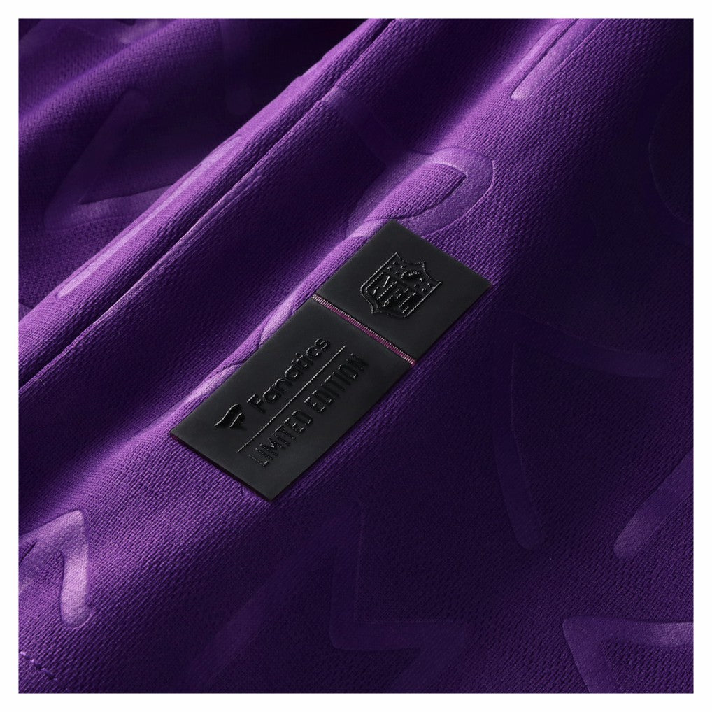 Minnesota Vikings NFL Football x Football Fan Top Purple