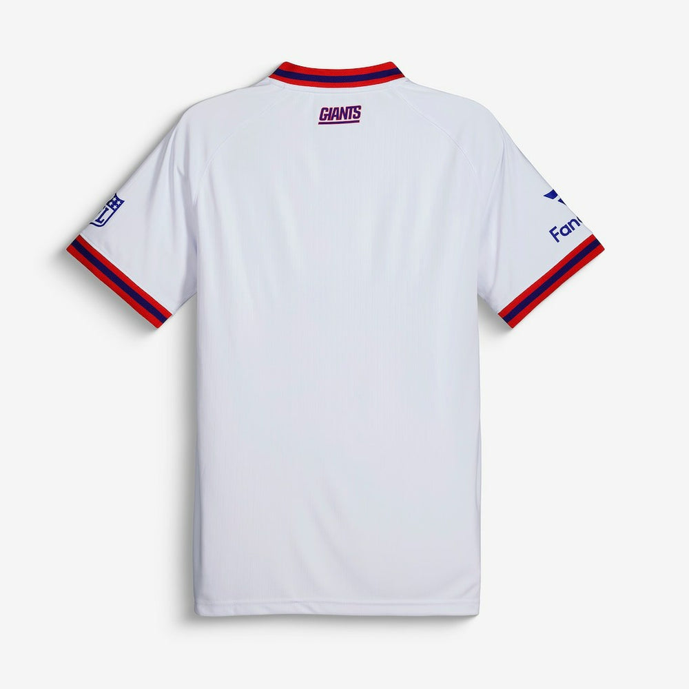New York Giants NFL Football x Football V-Neck Fan Top White