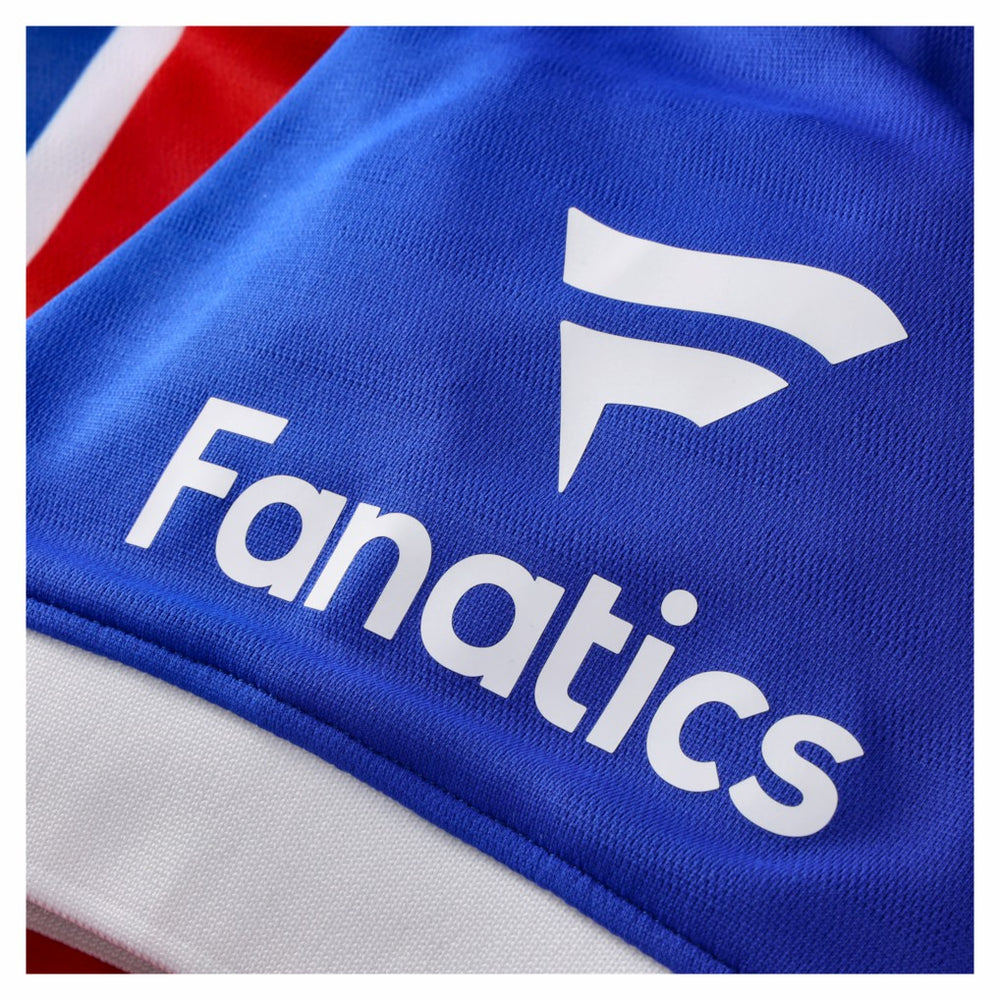 Buffalo Bills NFL Football x Football Collared Fan Top Red