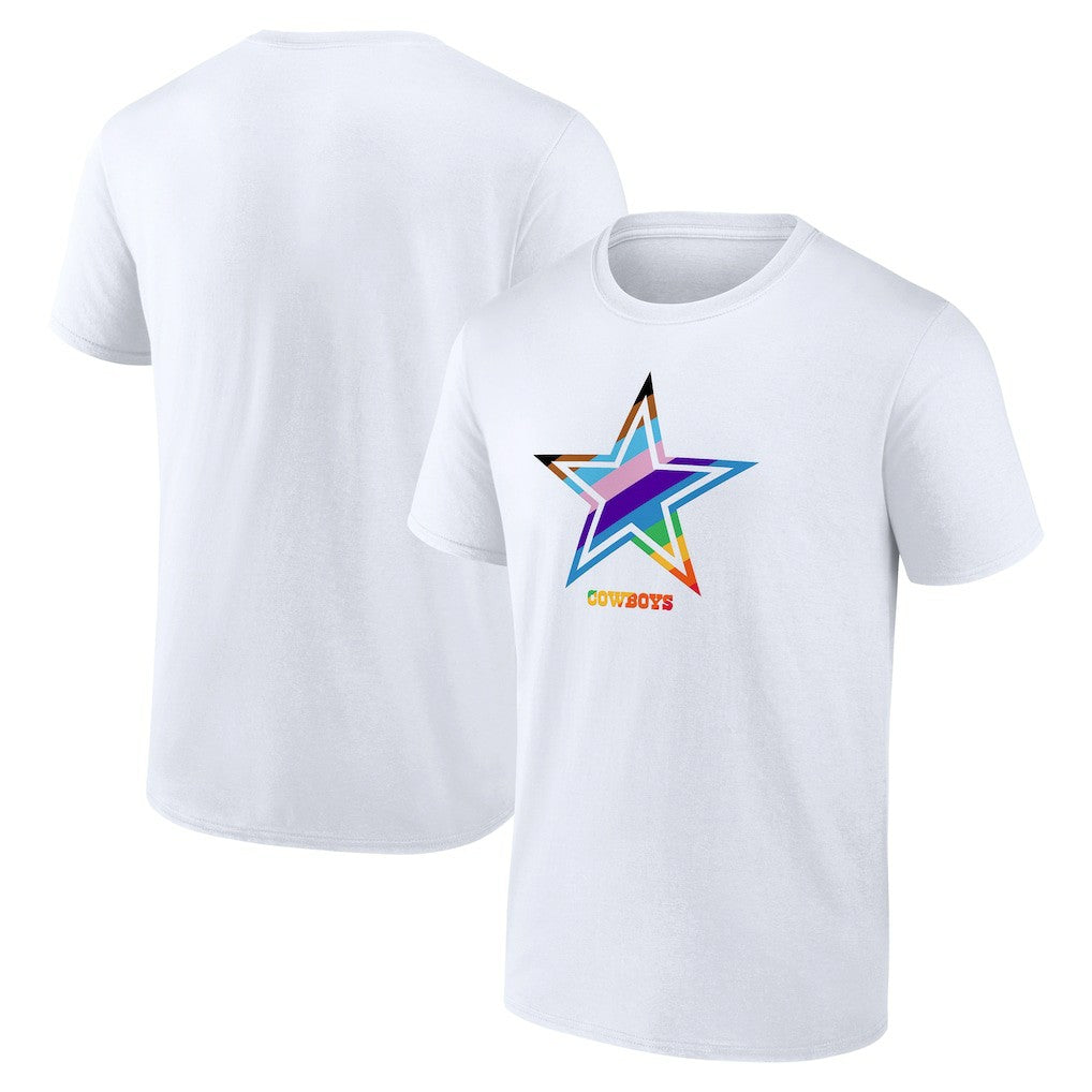 Dallas Cowboys Logo Pride T-Shirt White