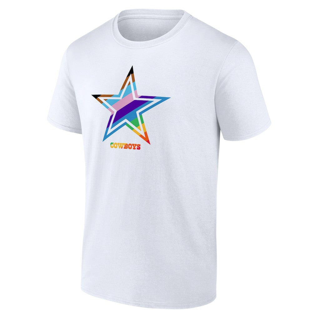 Dallas Cowboys Logo Pride T-Shirt White