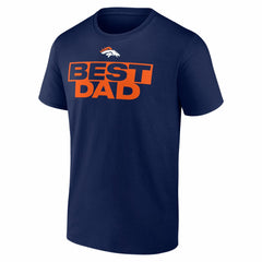 Denver Broncos Greatest Dad T-Shirt Navy