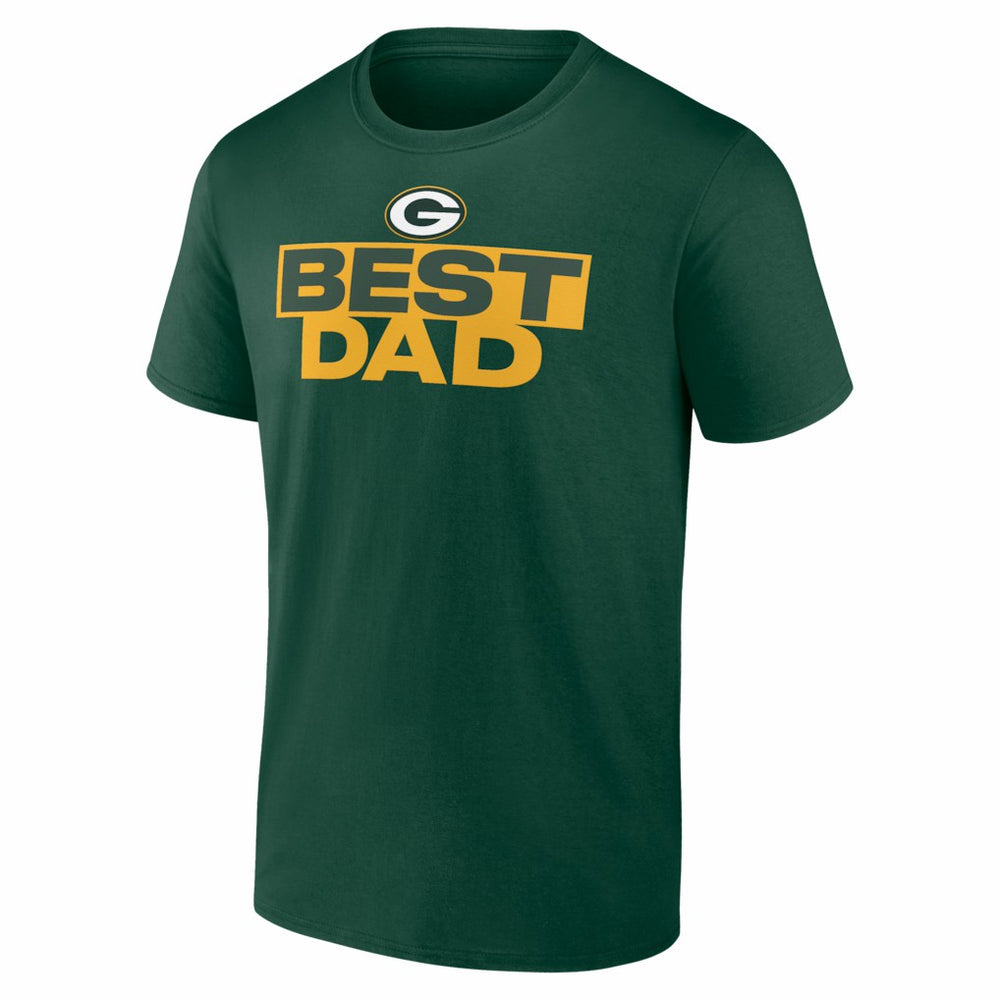 Green Bay Packers Greatest Dad T-Shirt Green