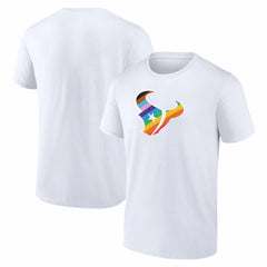 Houston Texans Logo Pride T-Shirt White