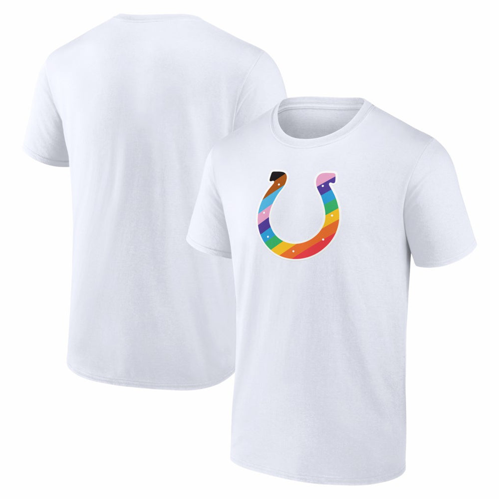 Indianapolis Colts Logo Pride T-Shirt White