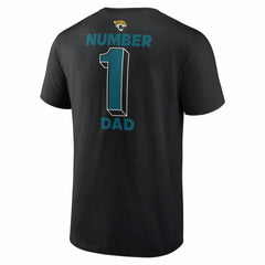 Jacksonville Jaguars #1 Dad Jersey T-Shirt Black