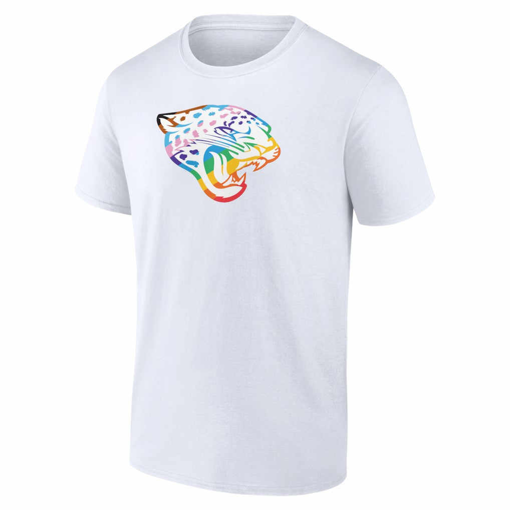 Jacksonville Jaguars Logo Pride T-Shirt White