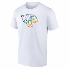 Jacksonville Jaguars Logo Pride T-Shirt White