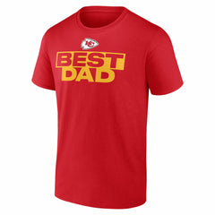 Kansas City Chiefs Greatest Dad T-Shirt Red