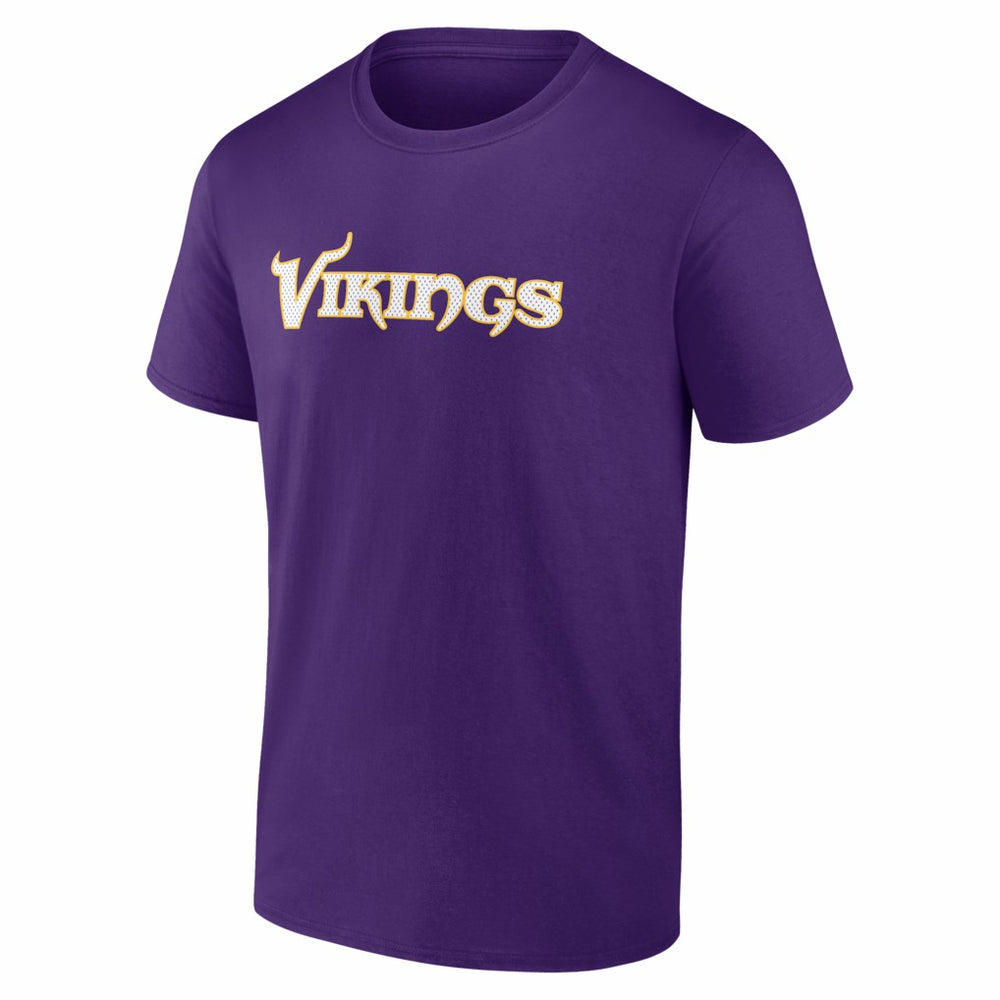 Minnesota Vikings #1 Dad Jersey T-Shirt Purple