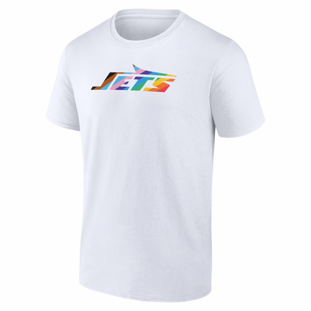 New York Jets Logo Pride T-Shirt White