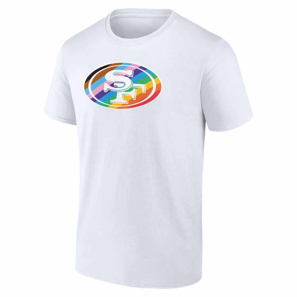 San Francisco 49ers Logo Pride T-Shirt White