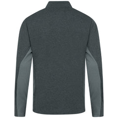 Miami Marlins Levelwear Waffle Insignia 2.0 Quarter-Zip Pullover - Heather Black Pullover
