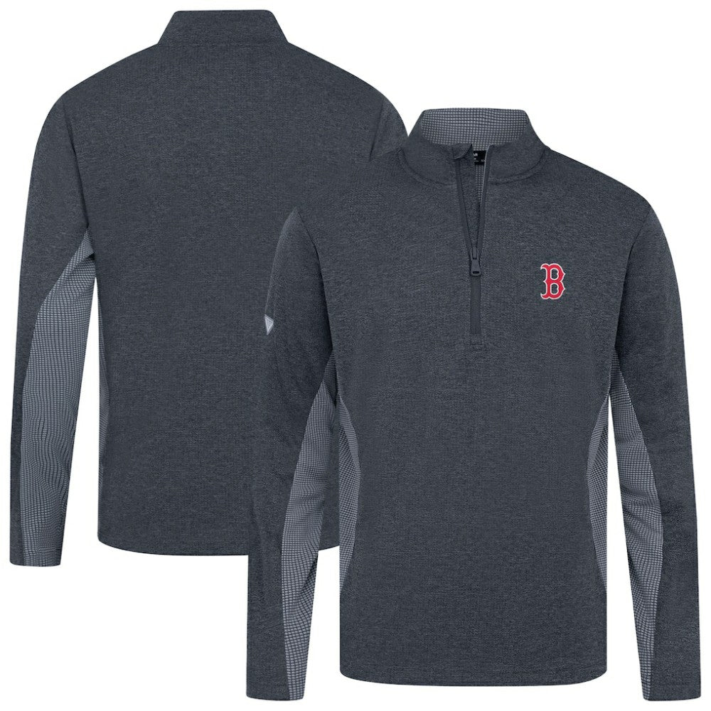 Boston Red Sox Levelwear Waffle Insignia 2.0 Quarter-Zip Pullover - Navy Pullover