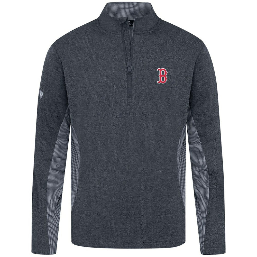 Boston Red Sox Levelwear Waffle Insignia 2.0 Quarter-Zip Pullover - Navy Pullover