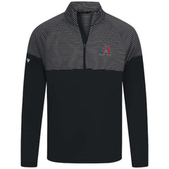 Arizona Diamondbacks Levelwear Classic Stripes Insignia 2.0 Pullover - Black Pullover