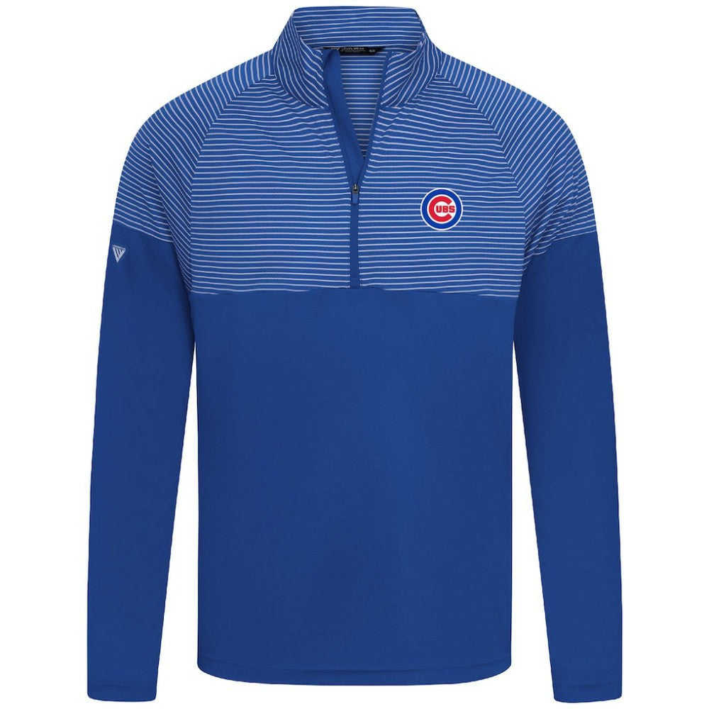 Chicago Cubs Levelwear Classic Stripes Insignia 2.0 Pullover - Royal Pullover