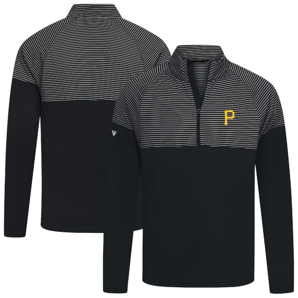 Pittsburgh Pirates Levelwear Classic Stripes Insignia 2.0 Pullover - Black Pullover