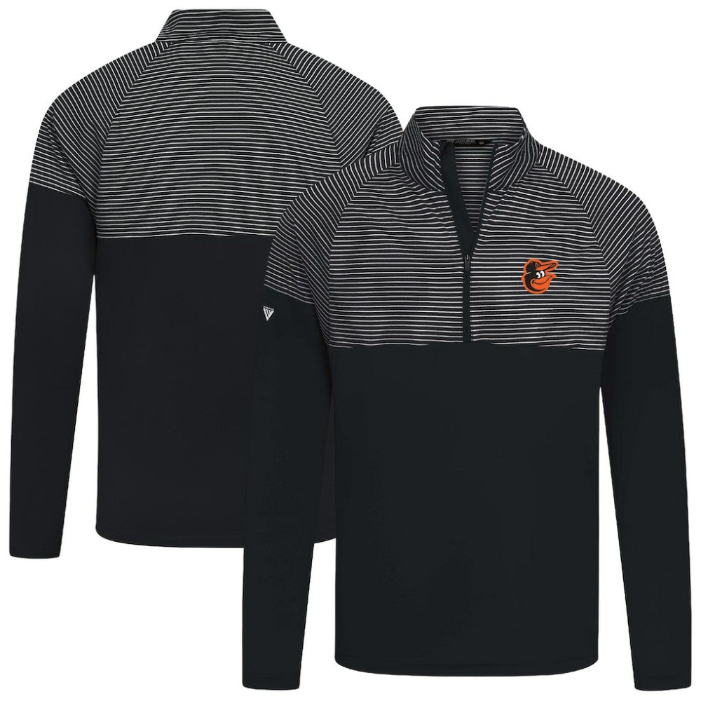 Baltimore Orioles Levelwear Classic Stripes Insignia 2.0 Pullover - Black Pullover