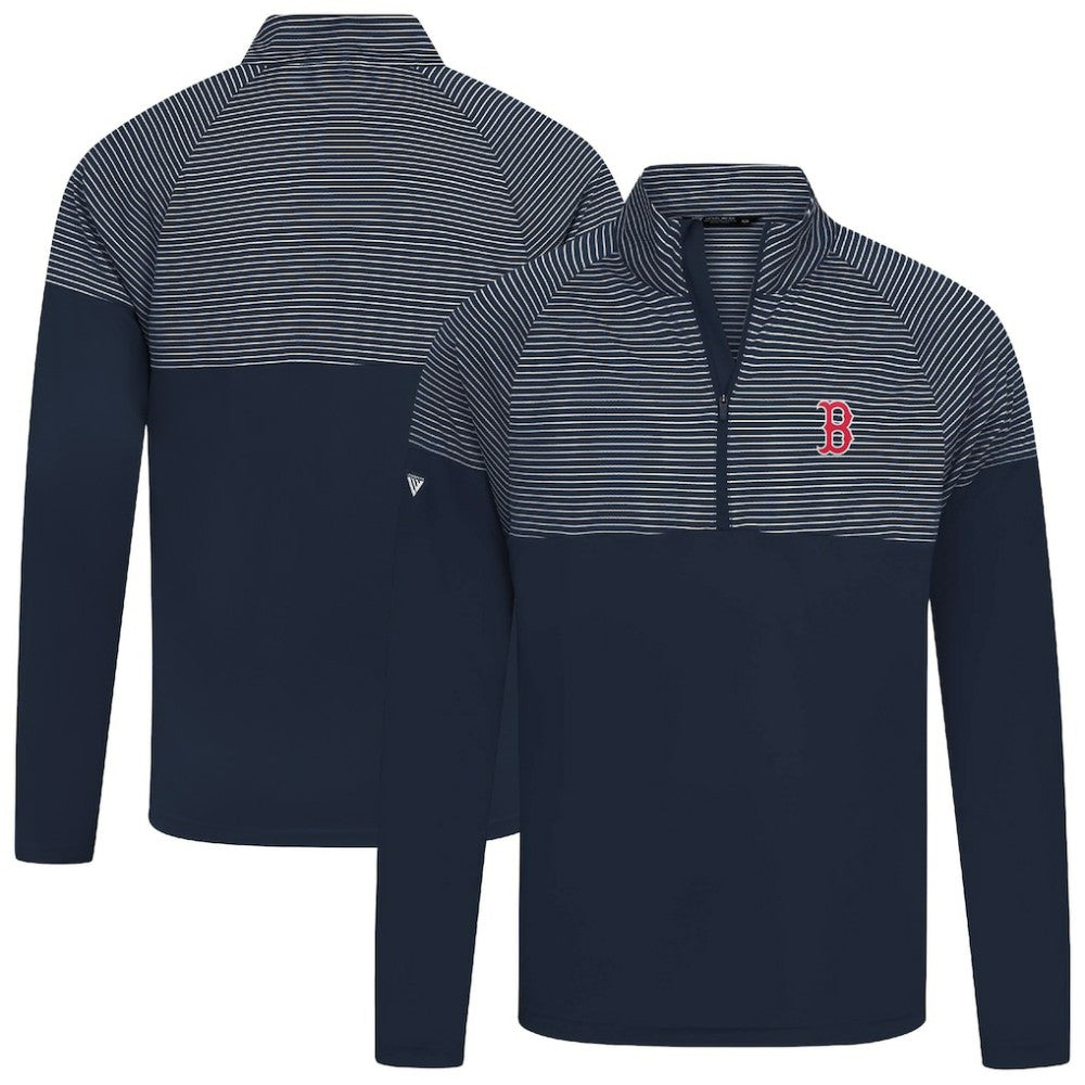 Boston Red Sox Levelwear Classic Stripes Insignia 2.0 Pullover - Navy Pullover