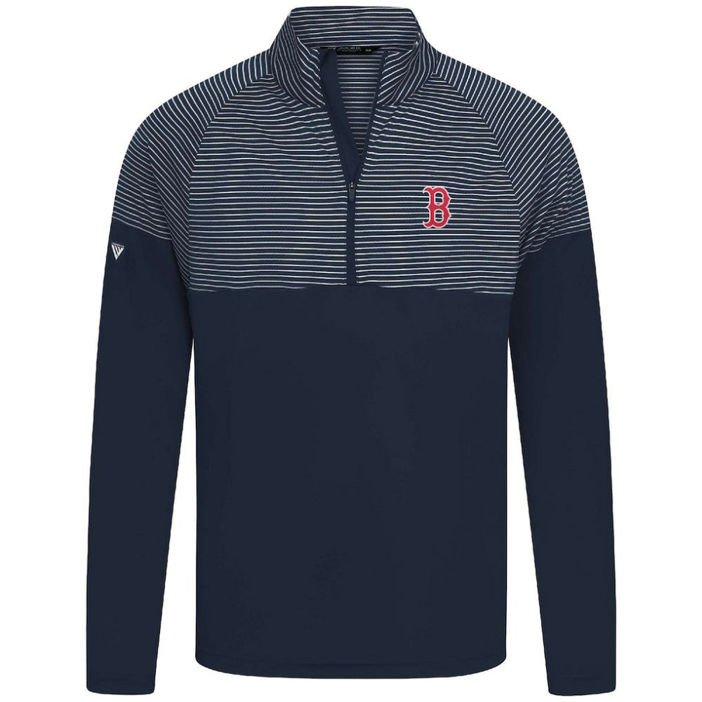 Boston Red Sox Levelwear Classic Stripes Insignia 2.0 Pullover - Navy Pullover