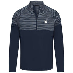 New York Yankees Levelwear Classic Stripes Insignia 2.0 Pullover - Navy Pullover