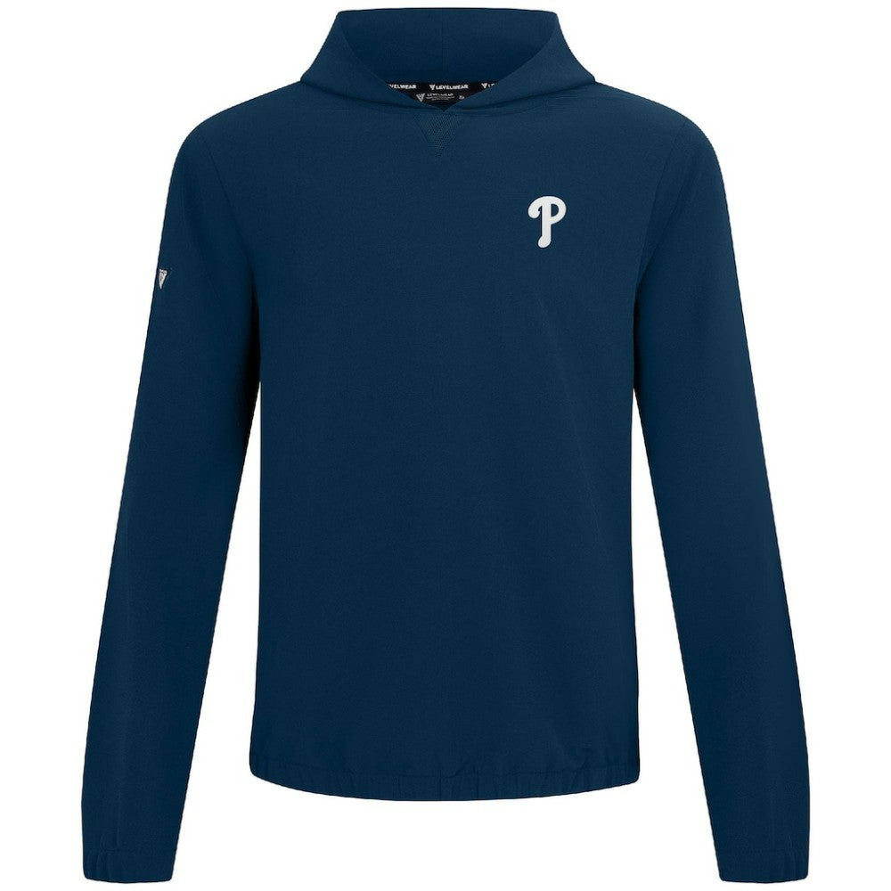 Philadelphia Phillies Levelwear Action Insignia 2.0 Pullover Hoodie - Navy Hoodies