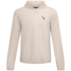 Colorado Rockies Levelwear Action Insignia 2.0 Pullover Hoodie - Khaki Hoodies