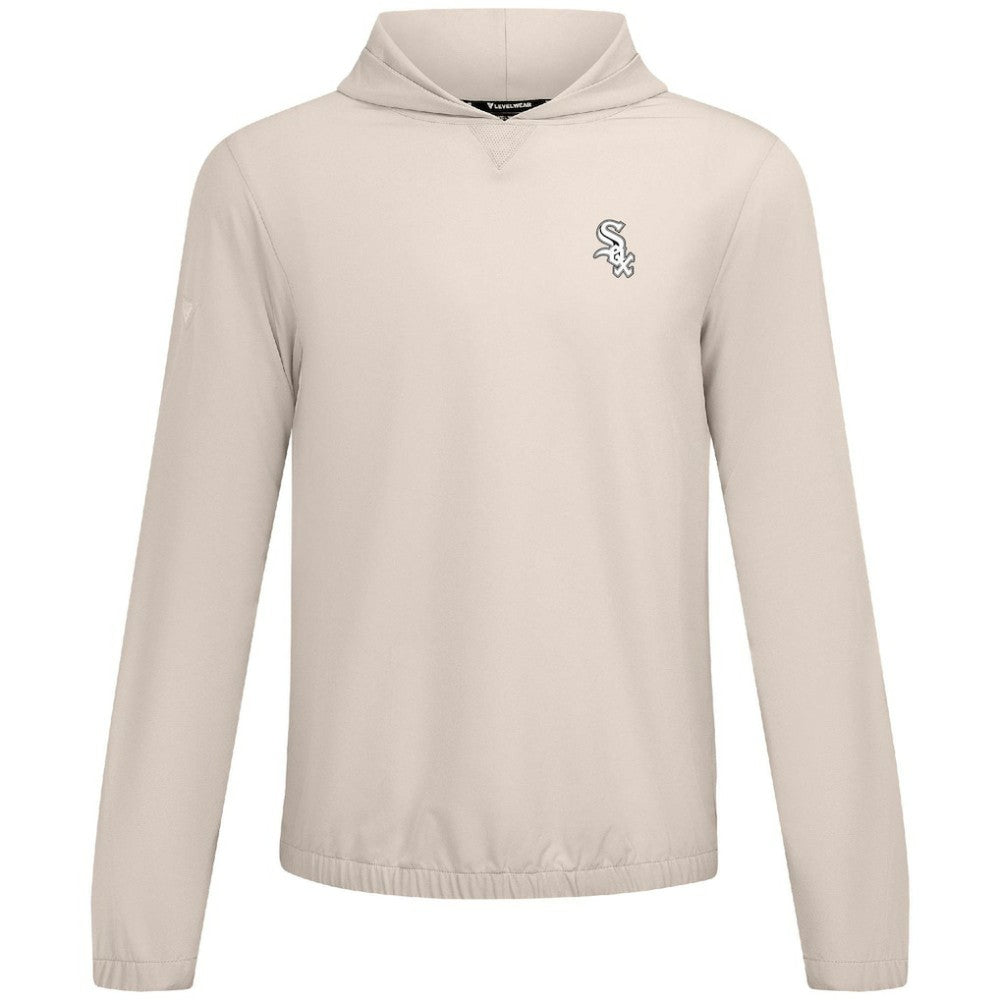 Chicago White Sox Levelwear Action Insignia 2.0 Pullover Hoodie - Khaki Hoodies