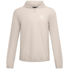 Kansas City Royals Levelwear Action Insignia 2.0 Pullover Hoodie - Khaki Hoodies