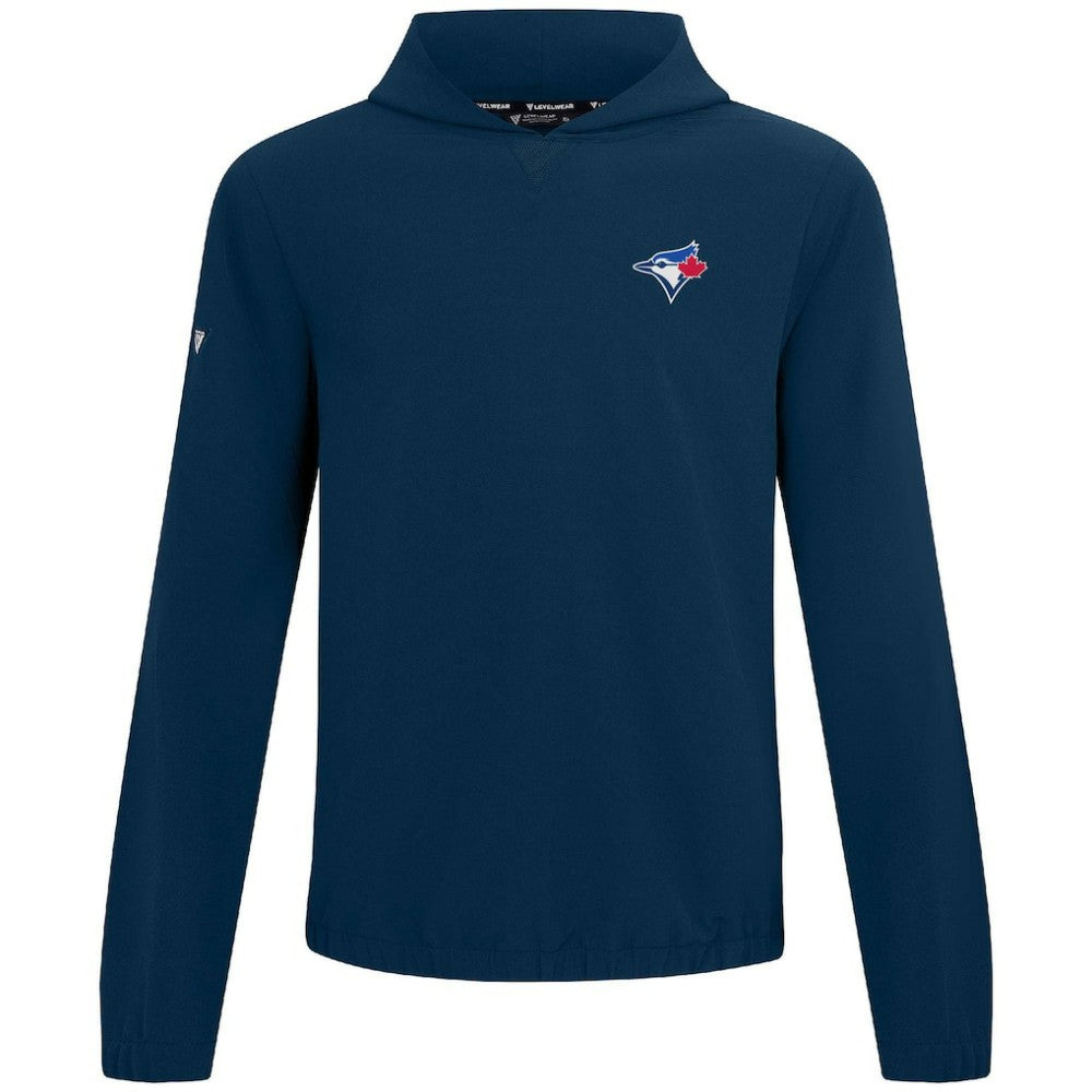 Toronto Blue Jays Levelwear Action Insignia 2.0 Pullover Hoodie - Navy Hoodies