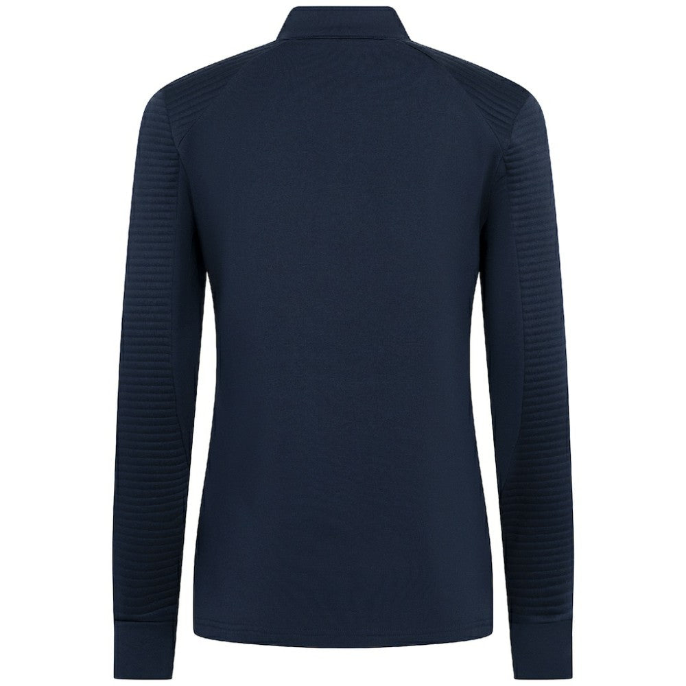 New York Yankees Levelwear Women's Power Insignia 2.0 Quarter-Zip Pullover Top - Navy Pullover