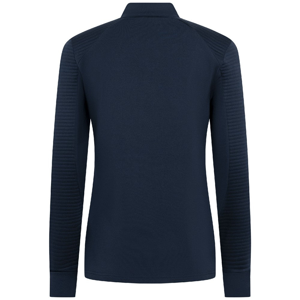 Kansas City Royals Levelwear Women's Power Insignia 2.0 Quarter-Zip Pullover Top - Navy Pullover