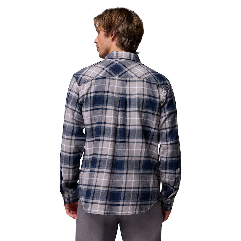Dallas Cowboys Flare Gun Long-Sleeve Button-Up Flannel Shirt Navy