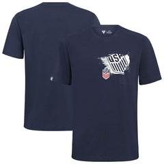 USMNT Levelwear Focal Blasted T-Shirt Navy sale