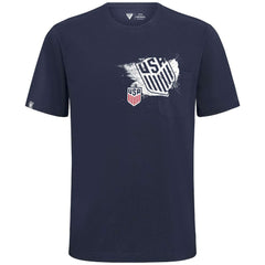 USMNT Levelwear Focal Blasted T-Shirt Navy sale