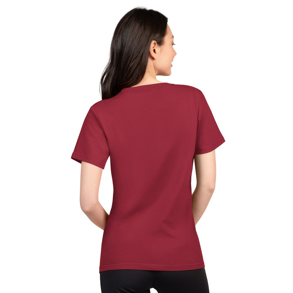 Washington Commanders G-III 4Her by Carl Banks Women's Super-Slim Lightweight Winning Crew T-Shirt Burgundy