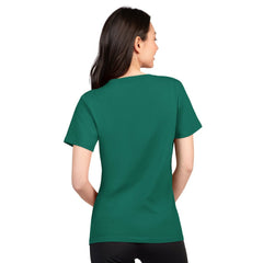 New York Jets G-III 4Her by Carl Banks Women's Super-Slim Lightweight Winning Crew T-Shirt Green