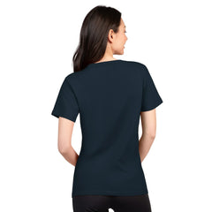 Chicago Bears G-III 4Her by Carl Banks Women's Super-Slim Lightweight Winning Crew T-Shirt Navy