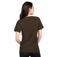 Cleveland Browns G-III 4Her by Carl Banks Women's Super-Slim Lightweight Winning Crew T-Shirt Brown