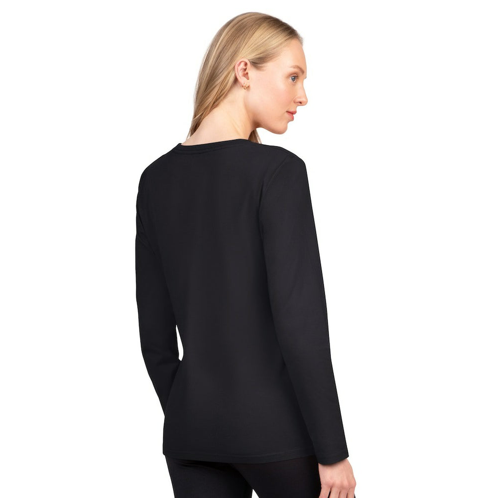 Carolina Panthers G-III 4Her by Carl Banks Women's Best Play Long Sleeve T-Shirt Black