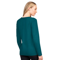 Philadelphia Eagles G-III 4Her by Carl Banks Women's Best Play Long Sleeve T-Shirt Midnight Green