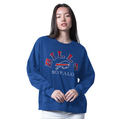 Buffalo Bills G-III 4Her by Carl Banks Women's Oversized Feud Sweatshirt Royal